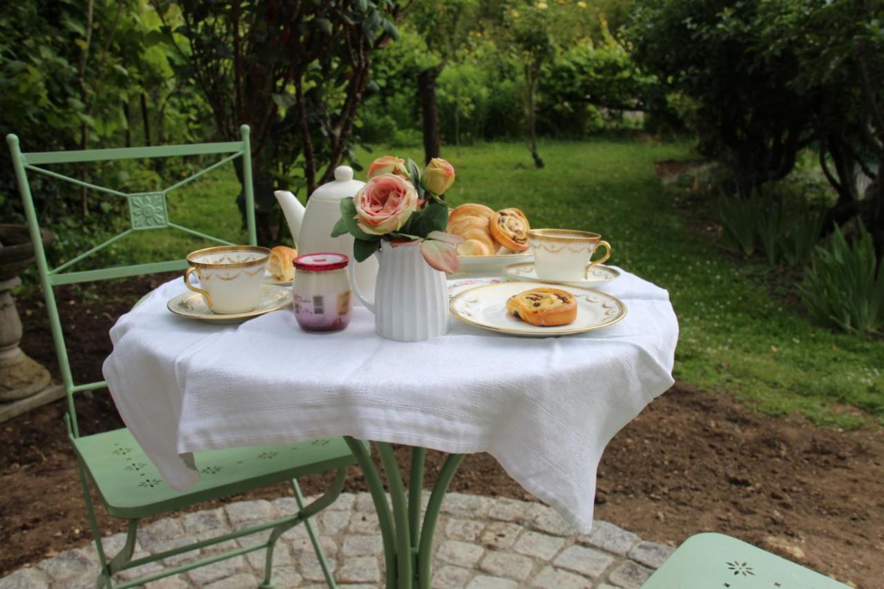 Belle Vue Terrasse Acomodação com café da manhã Giverny Exterior foto