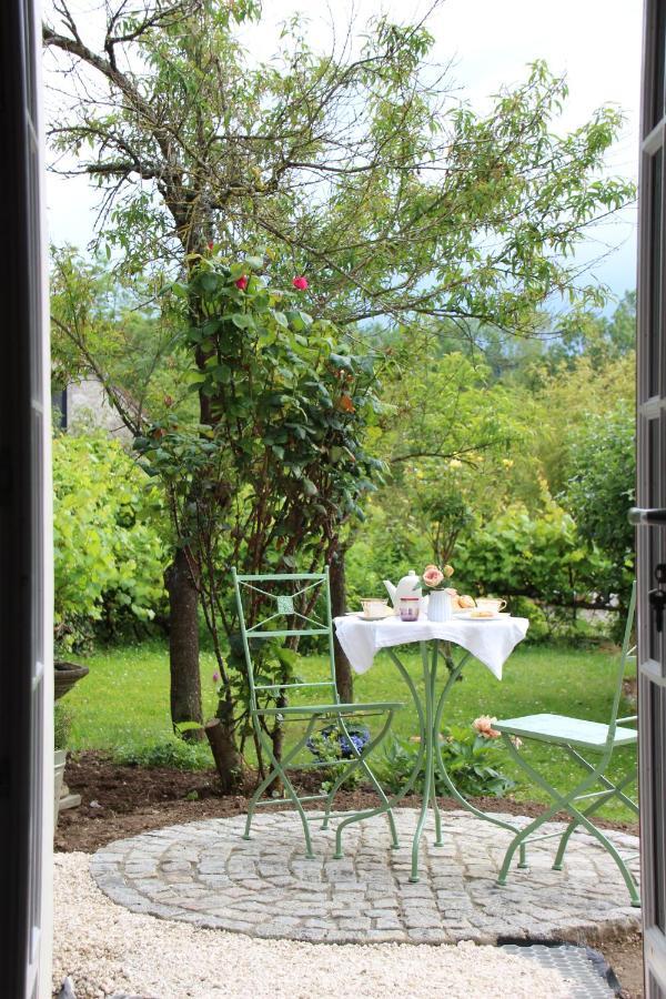 Belle Vue Terrasse Acomodação com café da manhã Giverny Exterior foto